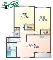 物件の間取り画像
