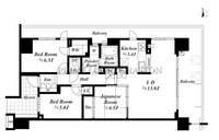 グランドメゾン杉並シーズン 8号棟の間取り