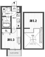 東京都江戸川区平井2(一戸建)の賃貸物件の間取り