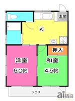 メゾンコンフォートの間取り