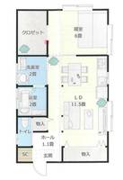 物件の間取り画像