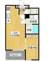 物件の間取り画像