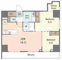 物件の間取り画像