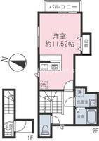 東京都練馬区小竹町1(アパート)の賃貸物件の間取り
