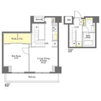 プライムメゾン品川の間取り