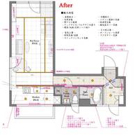 グランカーサ六本木の間取り
