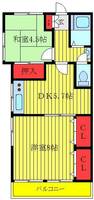 物件の間取り画像