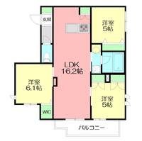 神奈川県藤沢市辻堂元町1(マンション)の賃貸物件の間取り