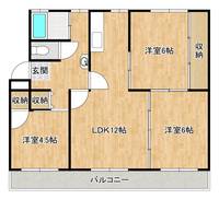 物件の間取り画像