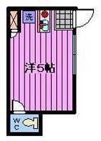 埼玉県さいたま市浦和区本太3(アパート)の賃貸物件の間取り