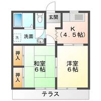 エスポアハイムの間取り