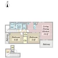 物件の間取り画像