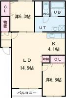 物件の間取り画像