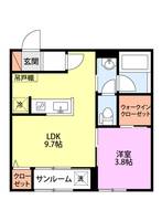 物件の間取り画像