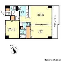 物件の間取り画像