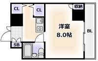 タケ&ハルビル第2の間取り