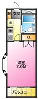 アメニティ木月の間取り