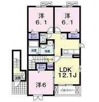 埼玉県川口市差間3(アパート)の賃貸物件の間取り