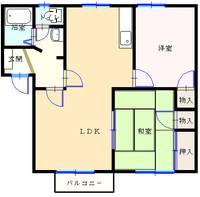 物件の間取り画像