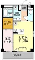 物件の間取り画像