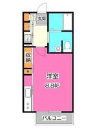 埼玉県狭山市大字東三ツ木(アパート)の賃貸物件の間取り