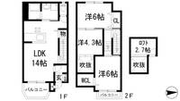物件の間取り画像