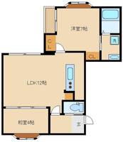 東京都品川区荏原5(マンション)の賃貸物件の間取り