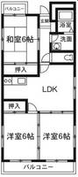 物件の間取り画像
