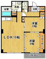 物件の間取り画像