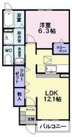 物件の間取り画像
