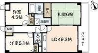DHハウス江波の間取り