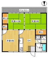 アイティ楠の間取り