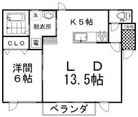 OTAFUKU 一番館の間取り