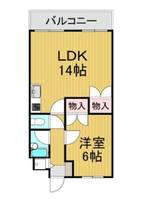 物件の間取り画像