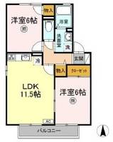 物件の間取り画像