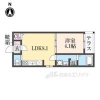 KvellGarden香里の間取り