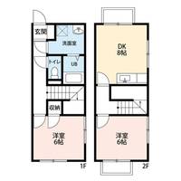 神奈川県大和市上和田(アパート)の賃貸物件の間取り