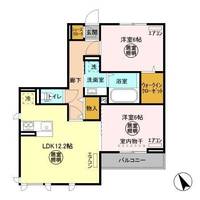 Fleur(フルール)Bの間取り