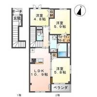 物件の間取り画像