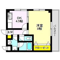 森のコート綿貫の間取り