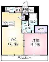 Residencia Luce Regalo Florの間取り