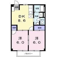 岡山県倉敷市沖新町(アパート)の賃貸物件の間取り