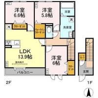 ベルネージュIIIの間取り