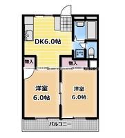グリーンハイツ・カトウの間取り