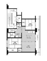 ビレッジハウス滝沢大崎2号棟の間取り