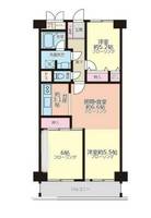 サンファミール西早稲田の間取り