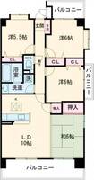 ダイアパレス太田第6の間取り