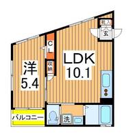 物件の間取り画像