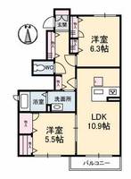 物件の間取り画像
