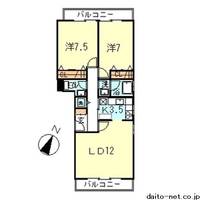 物件の間取り画像